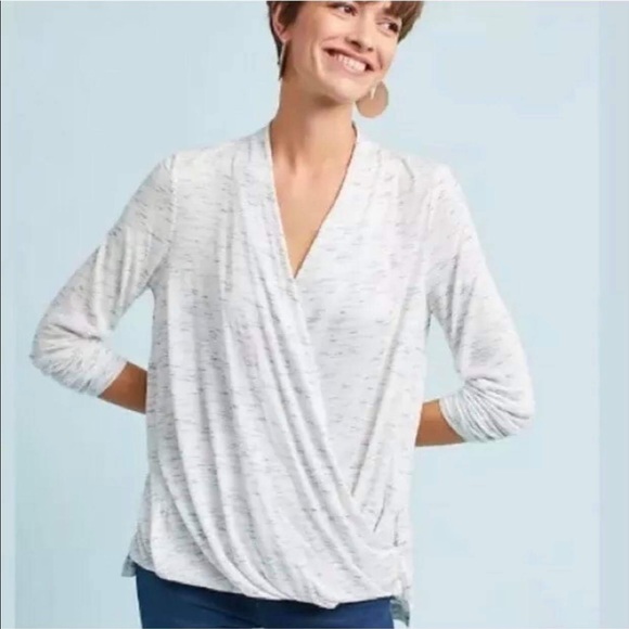 Anthropologie Tops - Anthropologie-Akemi + Kin Space Dyed Wrap Top
